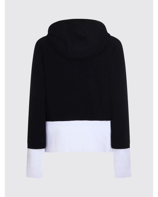 Thom Browne Blue Cotton Zip Hoodie