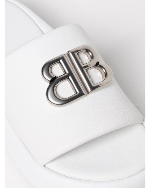 Sandalias de Balenciaga de color White