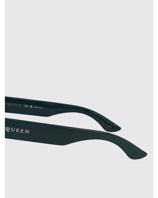 McQueen White Am0508S 004 Rectangular Sunglasses for men