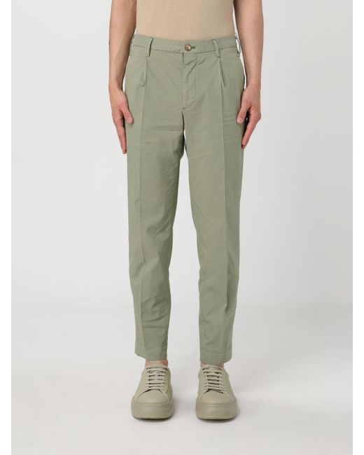 Incotex Green Trousers for men