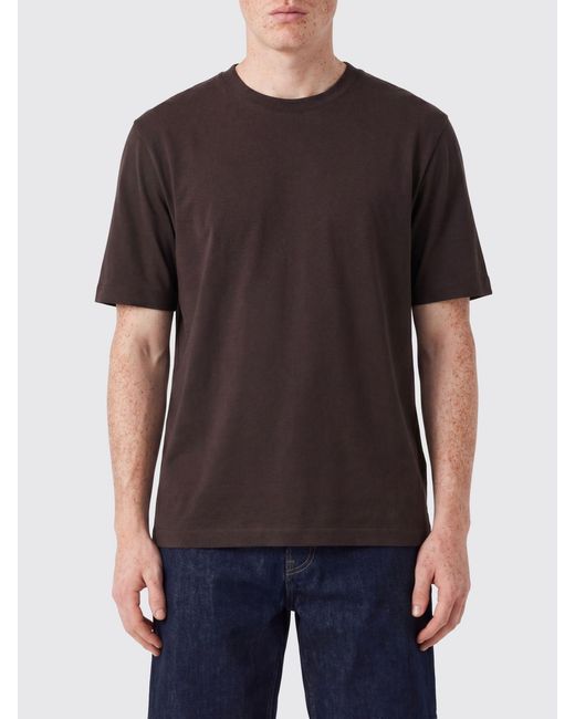 Kangra Black Basic Cotton T-Shirt for men