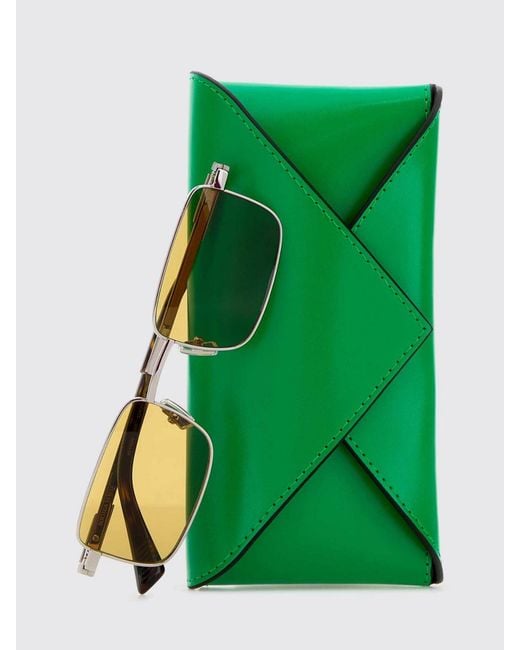 Bottega Veneta Metallic Metal Glasses