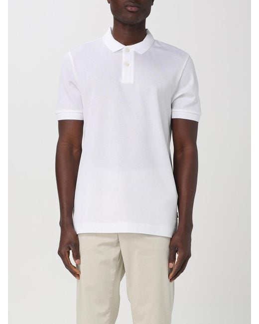 Boss White Polo Shirt for men