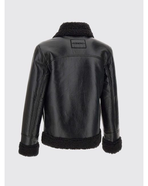 Iceberg Black Jacket for men