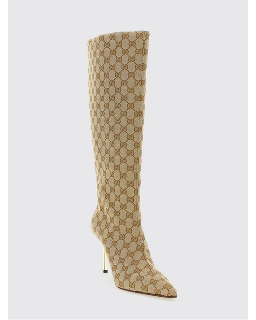 Gucci Natural Bombshell Boots
