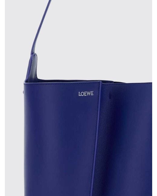 Loewe Blue Bilbao Leather Bag