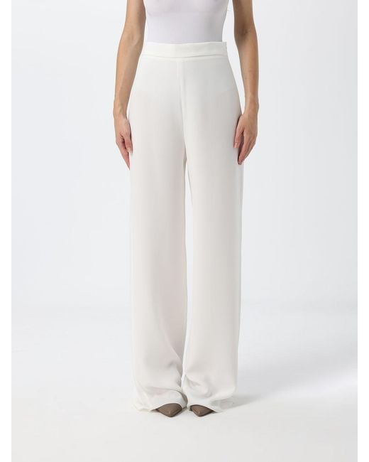 Max Mara White Pants
