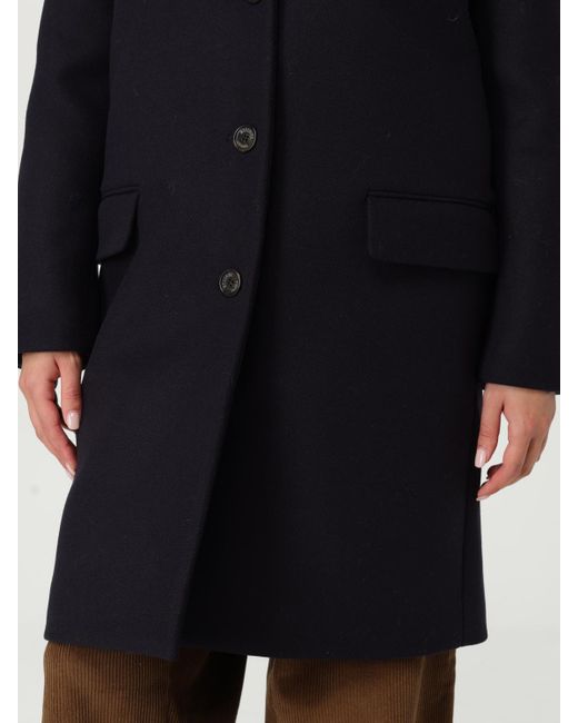 Moschino Blue Cotton Denim Coat