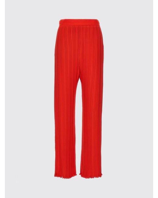 Lanvin Red Trousers