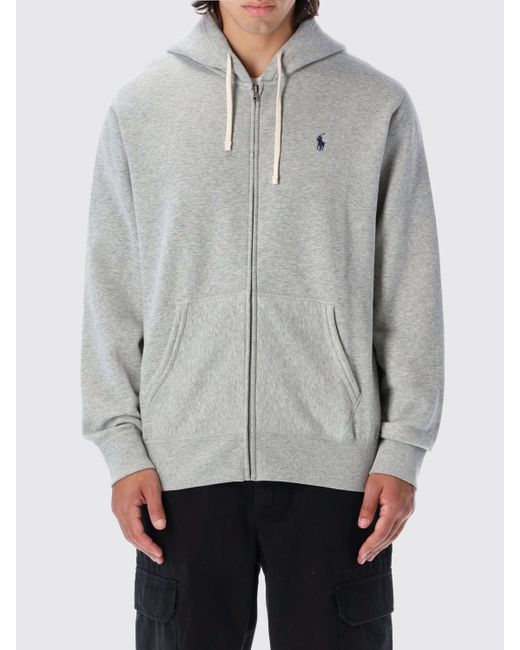 Sweatshirt Homme Polo Ralph Lauren pour homme en coloris Gray
