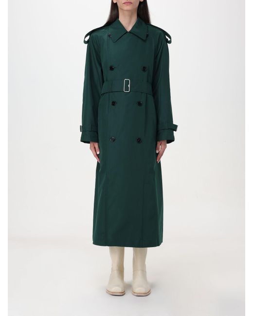 Burberry Green Trench Coat