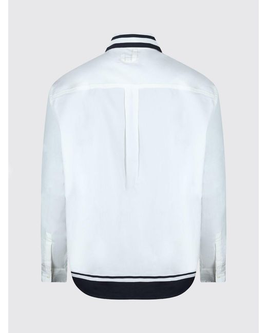 Jacquemus Gray Cotton Shirt With Graphic Print for men