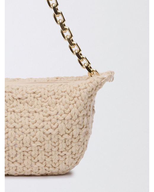 Borsa A Spalla Eyelet di Fabiana Filippi in White