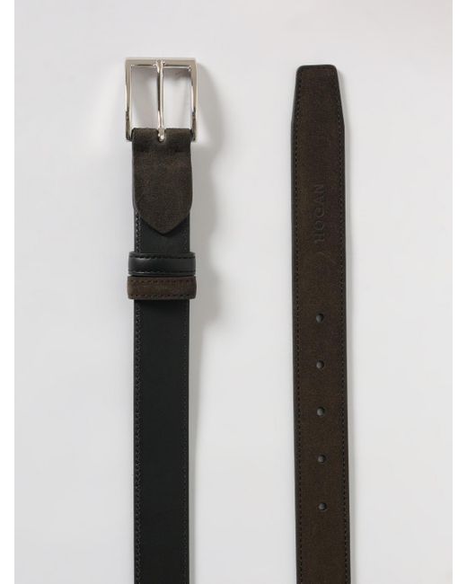 Hogan Gray Belt for men