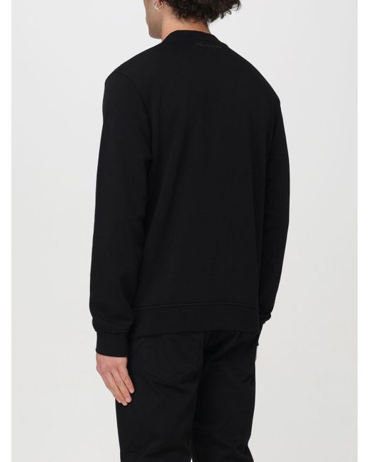Karl Lagerfeld Black Sweater for men