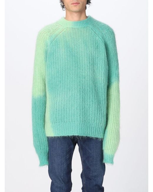 DIESEL Green Sweater for men