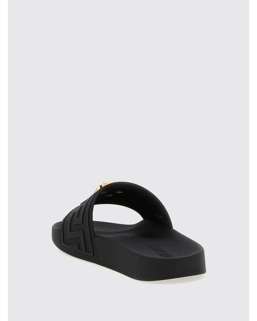 Versace Black Sandals for men