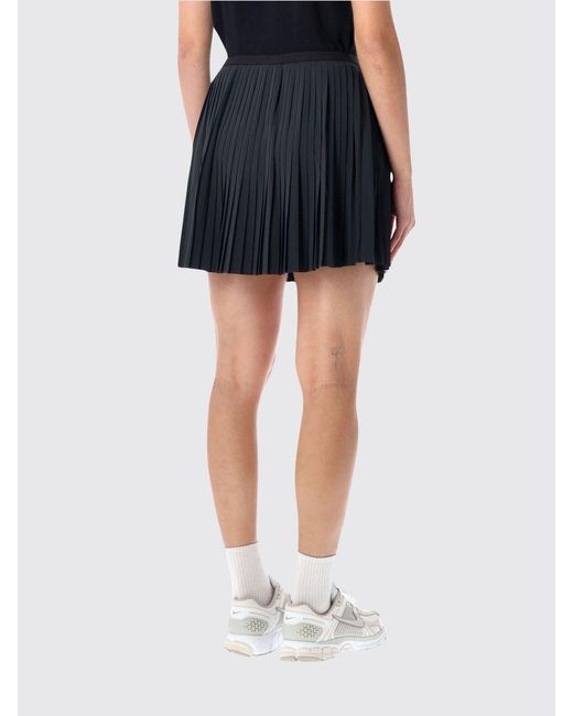 Nike Blue Pleated Technical Fabric Skirt