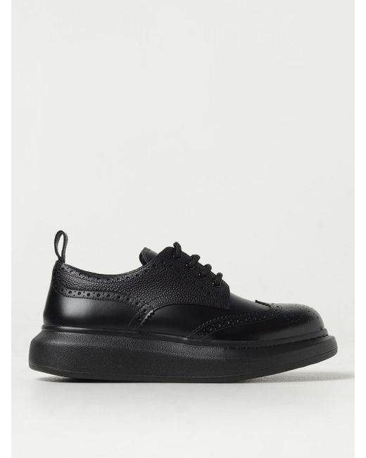 Zapatos Alexander McQueen de hombre de color Black