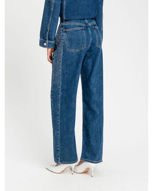 Twinset Blue Straight Jeans
