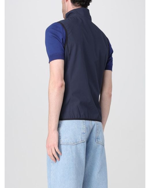 Colmar Blue Nylon Vest for men