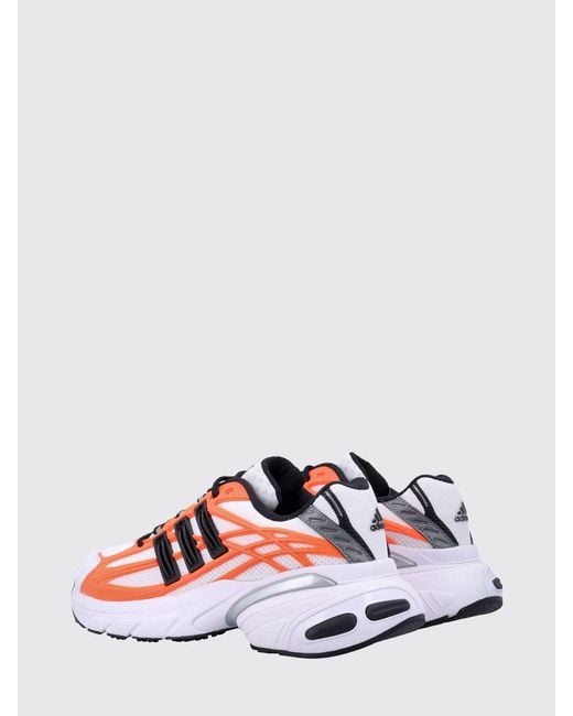Adidas Originals White Adistar Xlg 2.0 Mesh Sneakers With Cushioned Serrated Sole for men