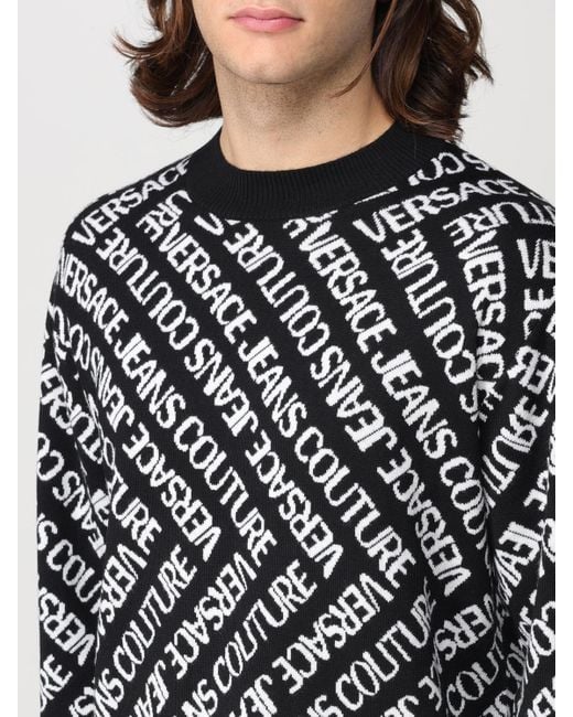Versace Jeans Couture Black Jumper for men