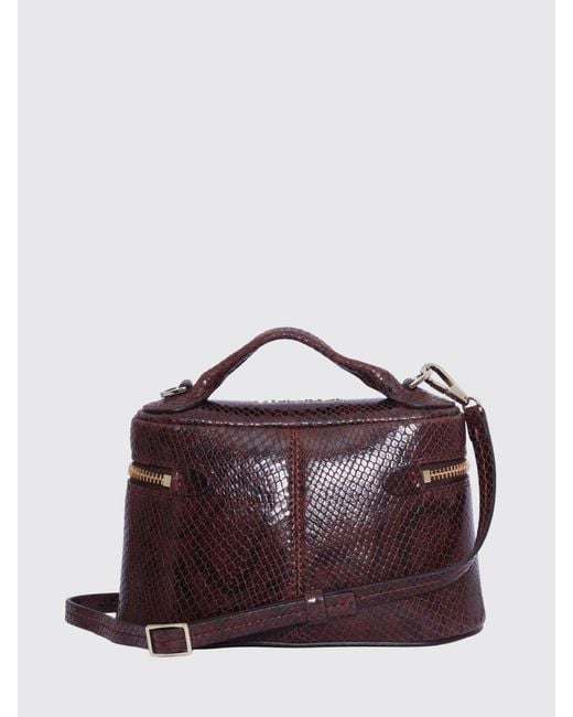 Orciani Purple Tote Bag