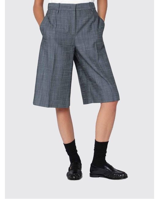 Jil Sander Blue Shorts