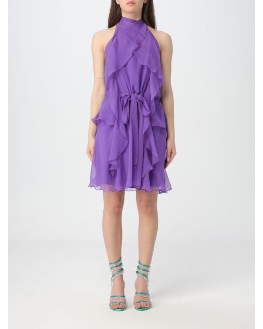 Alberta Ferretti Purple Kleid