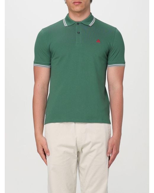 Peuterey Green Polo Shirt for men