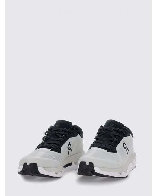 On Shoes White Cloudzone Polyester Sneakers On for men