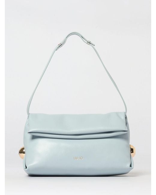 Liu Jo Gray Faux Leather Bag