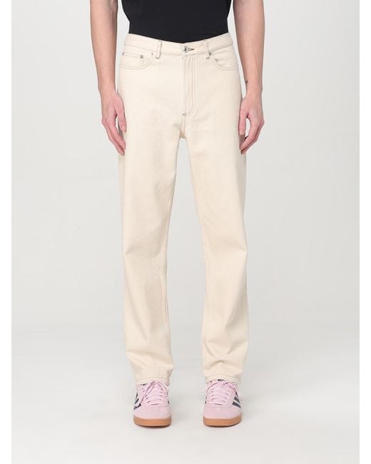 A.P.C. White Jeans for men