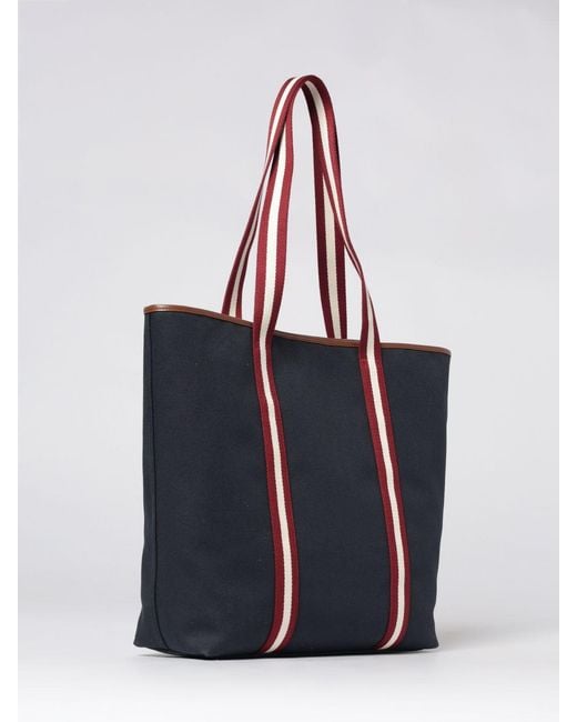 Bally Black Canvas Tote Bag