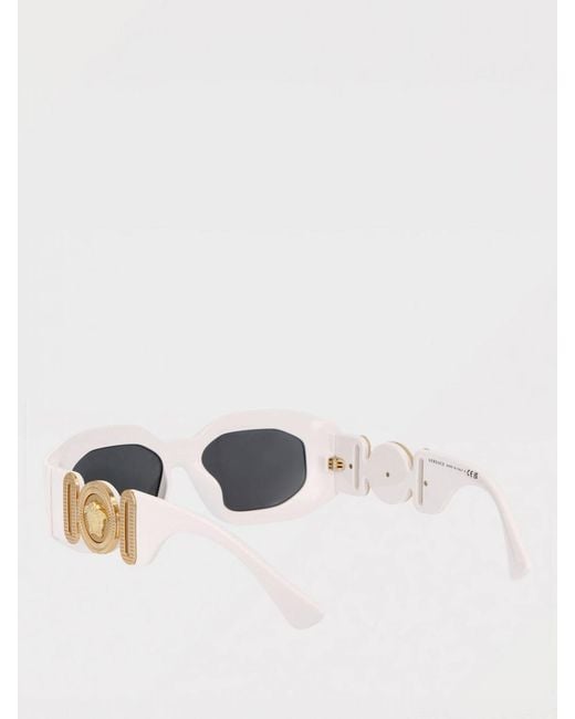Versace White 0Ve4425U Acetate Sunglasses for men
