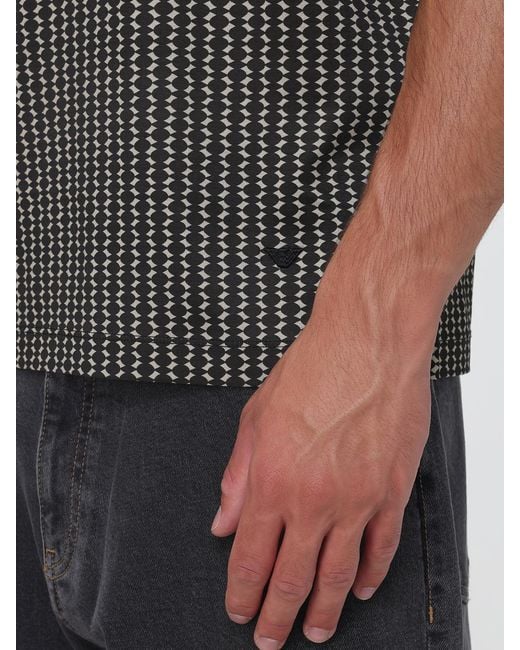 Emporio Armani Gray Polo Shirt for men