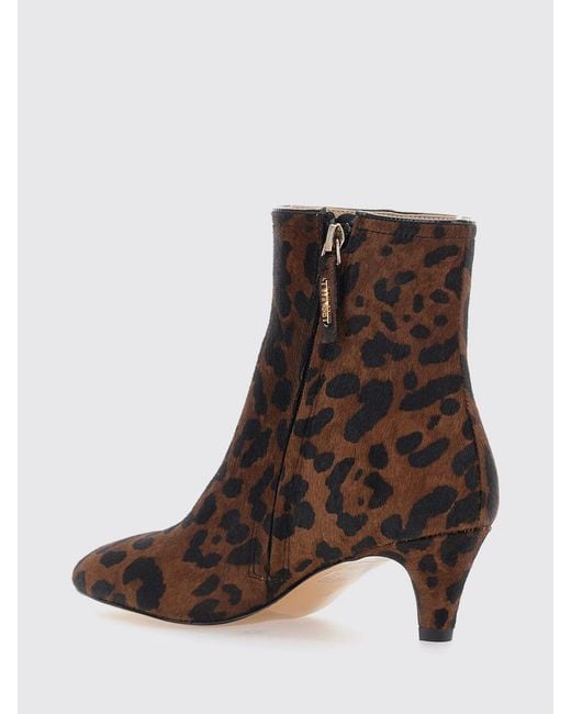 Twinset Brown Flat Ankle Boot