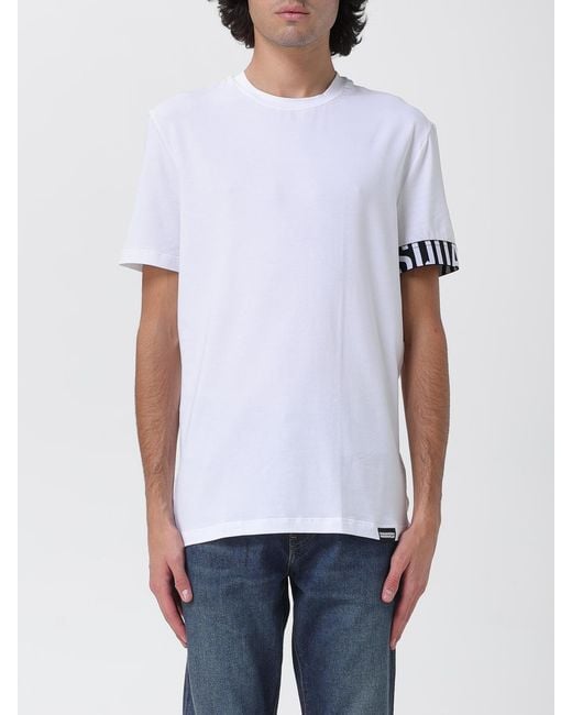 DSquared² White T-Shirt for men