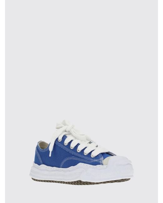 Maison Mihara Yasuhiro Blue Hank Og Cotton Canvas Sneakers for men