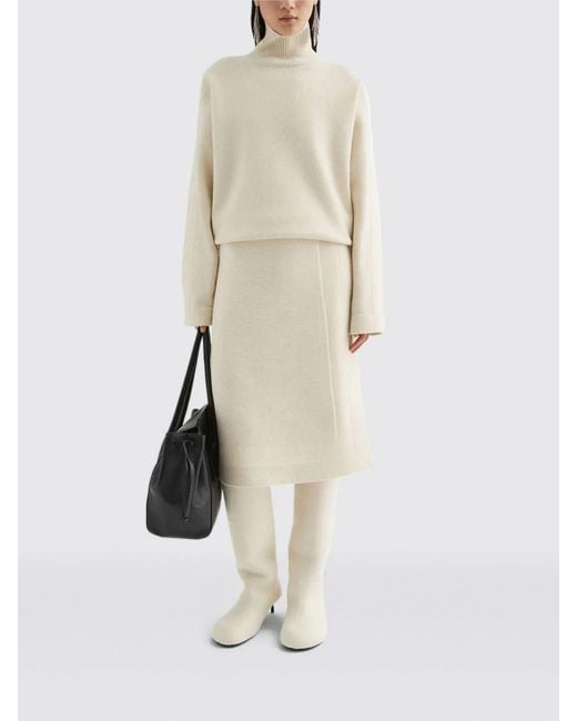 Jil Sander Natural Skirt