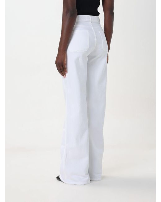 7 For All Mankind White Hose