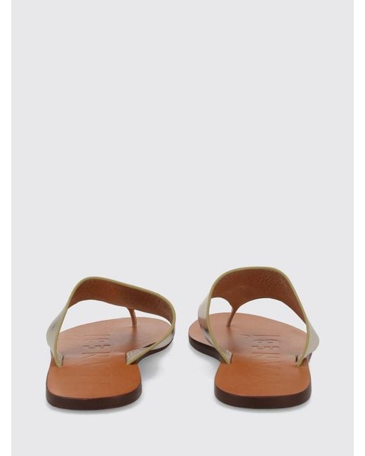 Manebí White Flat Shoes