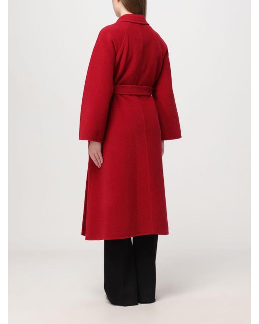 Cappotto di Max Mara in Red