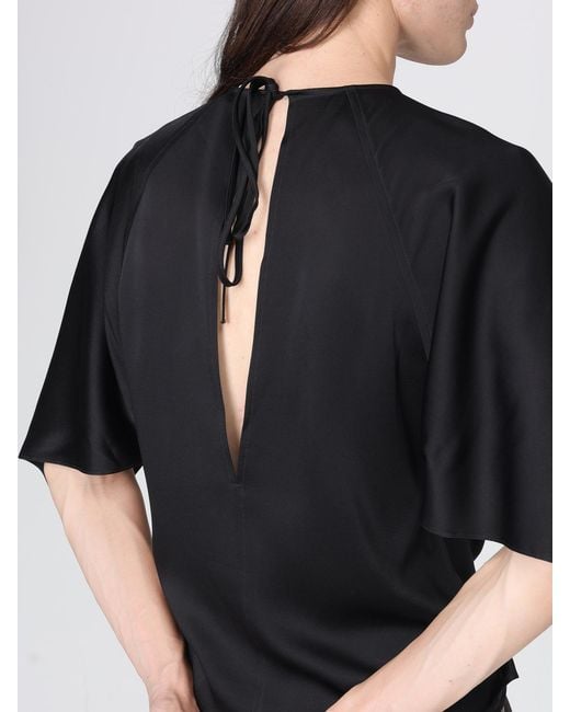 Stella McCartney Black Crewneck Blouse