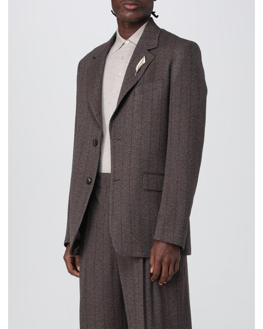 Golden Goose Deluxe Brand Gray Blazer for men