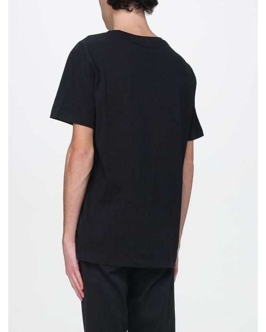Polo Ralph Lauren Black Cotton T-Shirt With Pony Logo for men