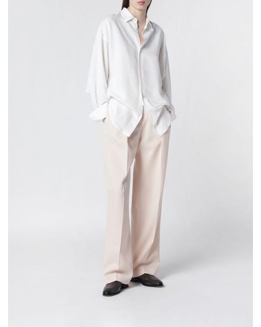 Jil Sander Pink Wool Pants