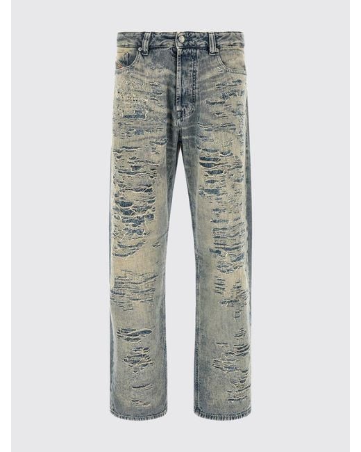 DIESEL Gray 1980 D-Eeper Skinny Fit Jeans for men