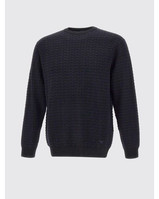 Emporio Armani Blue Sweater for men